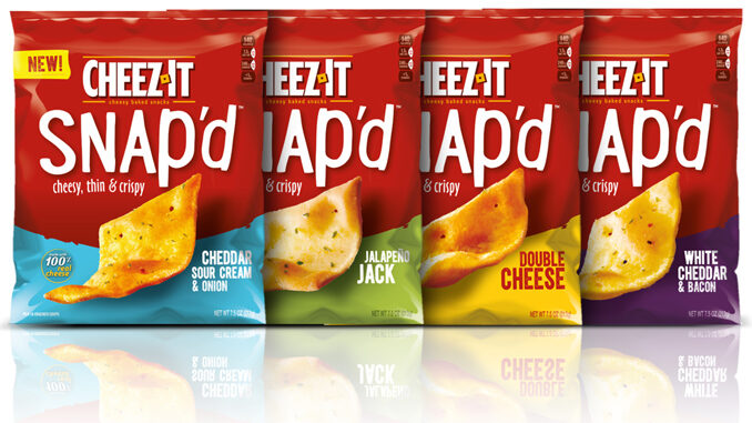 New Cheez-It Snap'd Crackers Are Headed To Shelves In January 2019